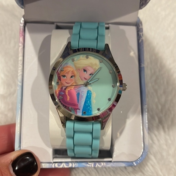 Disney Other - Disney Frozen Elsa & Anna Girl's Watch